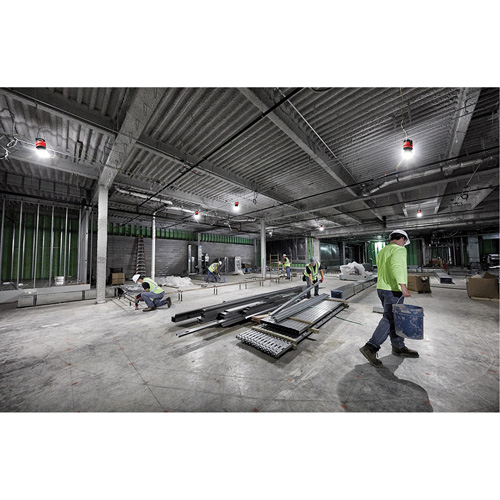 Lampe de chantier temporaire RADIUS, DEL, 130 W, 15000 lumens Meunier Outillage Industriel