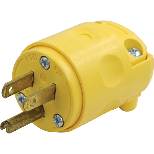 Replacement Plug, PVC, 15 A, 125 V Meunier Outillage Industriel