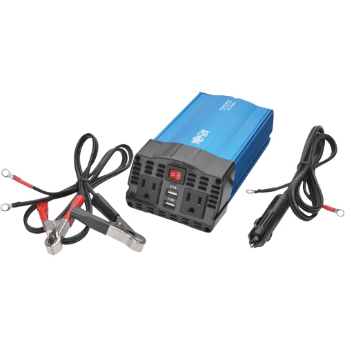 PowerVerter&reg; Ultra-Compact Car Inverter with 2 AC Outlets Meunier Outillage Industriel