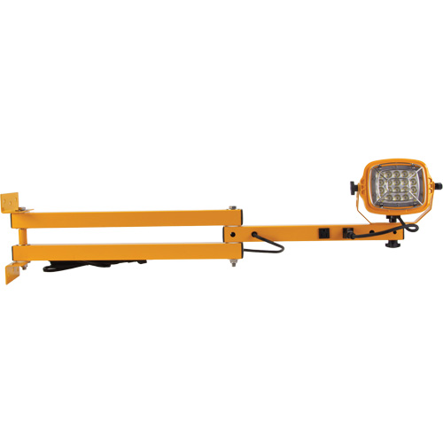 Lampe de quai, Bras 40", 50 W, Ampoule DEL, M&eacute;tal Meunier Outillage Industriel