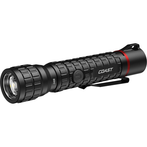 Lampe de poche &eacute;tanche G40R avec mise au point par rotation, DEL, 650 lumens, Piles Rechargeable Meunier Outillage Industriel