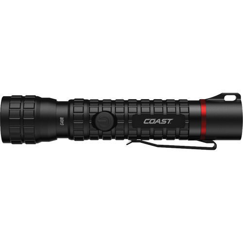 Lampe de poche &eacute;tanche G40R avec mise au point par rotation, DEL, 650 lumens, Piles Rechargeable Meunier Outillage Industriel