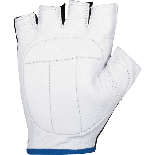 Vibration Dampening Fingerless Gloves, Size X-Large, Goatskin Palm Meunier Outillage Industriel