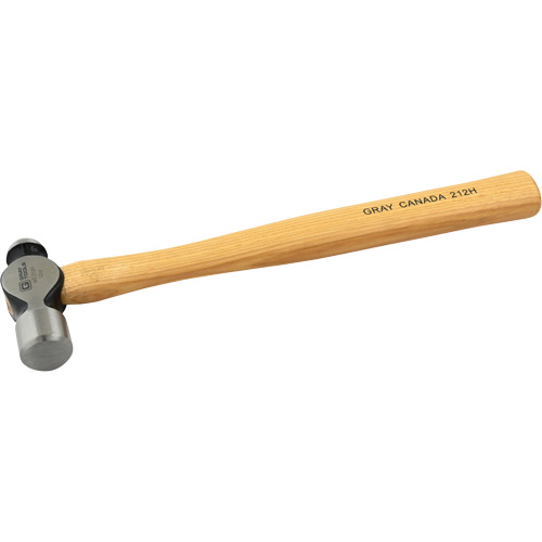 Marteau &agrave; panne sph&eacute;rique, Poids de la t&ecirc;te 12 oz, Face Ordinaire, Prise Bois Meunier Outillage Industriel