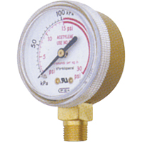 Pressure Gauges, 1-1/2" , 0-30 psi, Bottom Mount, Analogue 331-2980 | Meunier Outillage Industriel