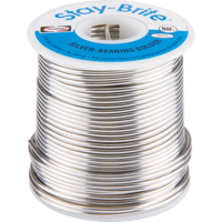 M&eacute;taux d'apport Stay-Brite, Sans plomb, 96 % d'&eacute;tain, 4 % d'argent, &acirc;me Plein, dia. 0,0625" Meunier Outillage Industriel