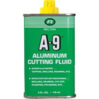 Liquides de coupe A-9 pour l'aluminium, Bouteille Meunier Outillage Industriel