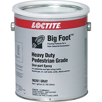 Big Foot Heavy Duty Pedestrian Grade Anti-Slip Coating, 1 gal., Epoxy-Based, Grey Meunier Outillage Industriel