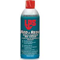 Red & Redi Multi-Purpose Red Grease, 16 oz., Aerosol Can AA873 | Meunier Outillage Industriel