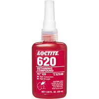 Retaining Compound 620 High Temperature, 50 ml, Bottle, Green AC102 | Meunier Outillage Industriel