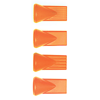 Assorted Flat Slot Nozzle Set, 1-1/10" L Meunier Outillage Industriel