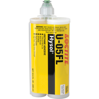 Adh&eacute;sif ur&eacute;thane Hysol U-05FL, Deux composants, Cartouche double, 622 g, Blanc cass&eacute; Meunier Outillage Industriel