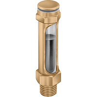 Brass Liquid Level Gauges - Straight, Threaded, 14-1/4" L, 225°F (107.22° C) Meunier Outillage Industriel