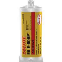 E-60HP Hysol&reg; Epoxy Adhesive, 50 ml, Dual Cartridge, Two-Part, Off-White Meunier Outillage Industriel