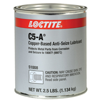 Loctite<sup>®</sup> 8008 C5-A Copper Anti-Seize Lubricant, 2.5 lbs., Can, 1800°F (982°C) Max Temp. AF272 | Meunier Outillage Industriel