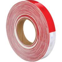 3M™ Diamond Grade™ Marking Tape, 1" W x 150' L, Red & White AF285 | Meunier Outillage Industriel