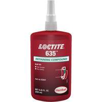 Loctite<sup>®</sup> 635 Retaining Compound, 250 ml, Bottle, Green AF309 | Meunier Outillage Industriel
