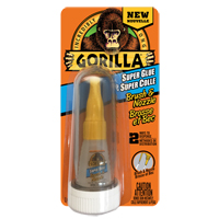 Super Glue Brush & Nozzle, 10 g, Bottle, Clear AF412 | Meunier Outillage Industriel