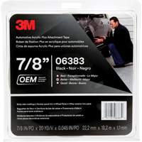 Ruban en acrylique de 3M pour l'automobile, 18 m (60') lo x 22 mm (7/8") la, 45 mils, Acrylique Meunier Outillage Industriel