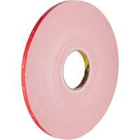 Ruban VHB, 32,9 m (108') lo x 12,7 mm (1/2") la, 62 mils, Acrylique Meunier Outillage Industriel