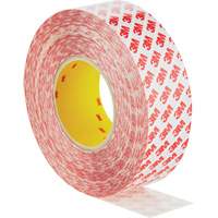 Ruban adh&eacute;sif double face, Polyester, 50 mm (1,96") la x 50 m (164') lo, 8 mils &eacute;pais Meunier Outillage Industriel