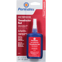 High Temperature Threadlocker, Red, High, 36 ml, Bottle AH121 | Meunier Outillage Industriel