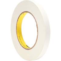 Ruban imprimable platScotch 256, 12 mm (1/2") x 55 m (180'), Blanc Meunier Outillage Industriel