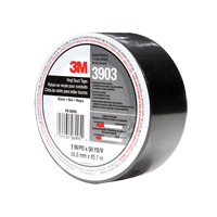 3903 Vinyl Duct Tape, 1245 mm (49") W x 46 m (151') L, 6.5 mils, Black Meunier Outillage Industriel