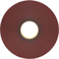 Ruban 4646 VHB, 33 m (108') lo x 12,7 mm (1/2") la, 25 mils, Acrylique Meunier Outillage Industriel