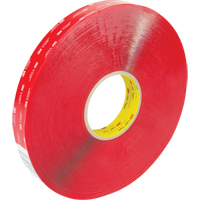 Ruban en mousse 4910, 33 m (108') lo x 25,4 mm (1") la, 40 mils, Acrylique Meunier Outillage Industriel