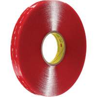 Ruban VHB, 33 m (108') lo x 12 mm (1/2") la, 40 mils, Acrylique Meunier Outillage Industriel