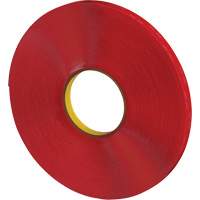Ruban VHB, 33 m (108') lo x 12 mm (1/2") la, 40 mils, Acrylique Meunier Outillage Industriel