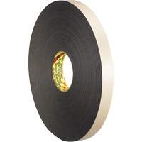 Ruban double face en mousse, 33 m (108') lo x 12,7 mm (1/2") la, 62 mils, Poly&eacute;thyl&egrave;ne Meunier Outillage Industriel