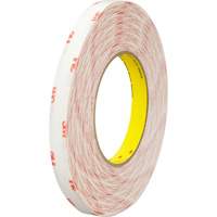 Double-Coated Tissue Tape 9456, 25.4 mm (1") x 66 m (216'), Clear Meunier Outillage Industriel