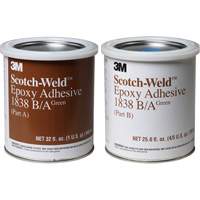 Scotch-Weld Adhesive, 32 fl. oz., Pail, Two-Part, Green Meunier Outillage Industriel