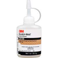 Scotch-Weld™ Instant Adhesive CA100, Off-White, Bottle, 1 oz. AMB329 | Meunier Outillage Industriel