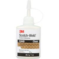 Instant Adhesive, 1 oz., Bottle, Yellow Meunier Outillage Industriel