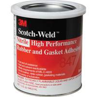 Scotch-Weld High-Performance Rubber & Gasket Adhesive, Gallon, Brown Meunier Outillage Industriel