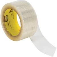 Scotch&reg; 375 Box Sealing Tape, Hot Melt Adhesive, 3.1 mils, 48 mm (1-22/25") x 1500 m (4921') Meunier Outillage Industriel