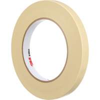Masking Tape, 12 mm (1/2") x 55 m (180'), Beige Meunier Outillage Industriel