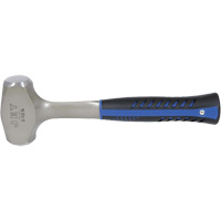 JSCH-25 Super Heavy-Duty Club Hammer, 2.5 lbs., 10-3/4" L, Solid Steel Handle Meunier Outillage Industriel