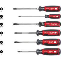 Cushion Grip Screwdriver Set, 6 Pcs. Meunier Outillage Industriel
