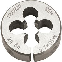Fili&egrave;re ronde segment&eacute;e, Filet de M10 X 1,5, Acier rapide Meunier Outillage Industriel