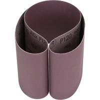 Cloth Belt 241D, 6" W x 48" L, Aluminum Oxide, P120 Grit Meunier Outillage Industriel