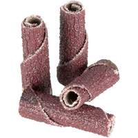 Cartridge Roll 241D, 80 Grit, 1/4" Dia., Aluminum Oxide, 1" L, 1/8" Arbor Meunier Outillage Industriel