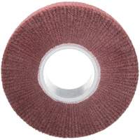 Brosse &agrave; lamelle de finition Scotch-Brite, Oxyde d'aluminium, Grain Fin, 8" x 2" x 3" Meunier Outillage Industriel