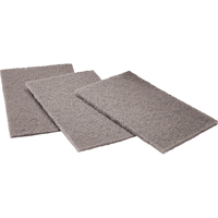 Scotch-Brite Hand Pads, Silicon Carbide, 6" x 9", Medium Grit Meunier Outillage Industriel