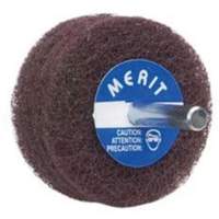 Disques non tiss&eacute;s Abrasotex, 4" dia., Grain Moyen, Oxyde d'aluminium Meunier Outillage Industriel