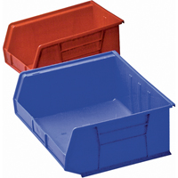 Plastic Bin, 8-1/4" W x 9" H x 18" D, Blue CB114 | Meunier Outillage Industriel