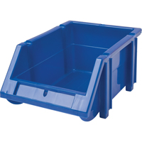 Bac empilable & &agrave; suspendre, 4-13/16" la, 3-3/16" h x 7-1/8" p, Bleu Meunier Outillage Industriel